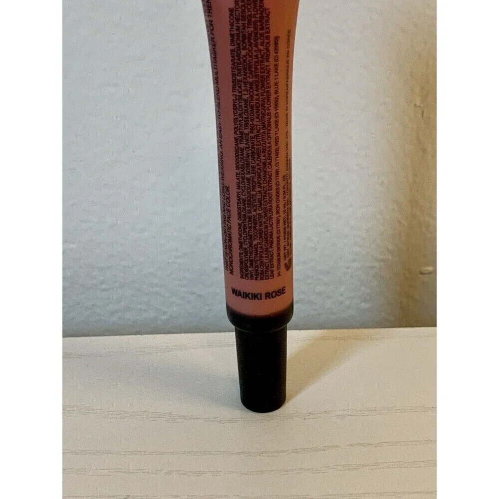 NUDESTIX Magnetic Matte Plush Paint in Waikiki Rose New NWOB Pink Red